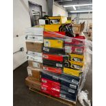 Pallet of (New) Inventory Consisting of Holsters, Pouches, Safety Vests, Boots, Shirts, & Hats ($20