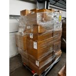 Pallet of (New) Inventory Consisting of Key Ring Straps, Chevron Collar Pins, Brass Name Plates, Shi