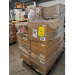Pallet of (New) Inventory Consisting of Brass Name Plates, Nylon Strips, Cords, Airway Kits, & Air T