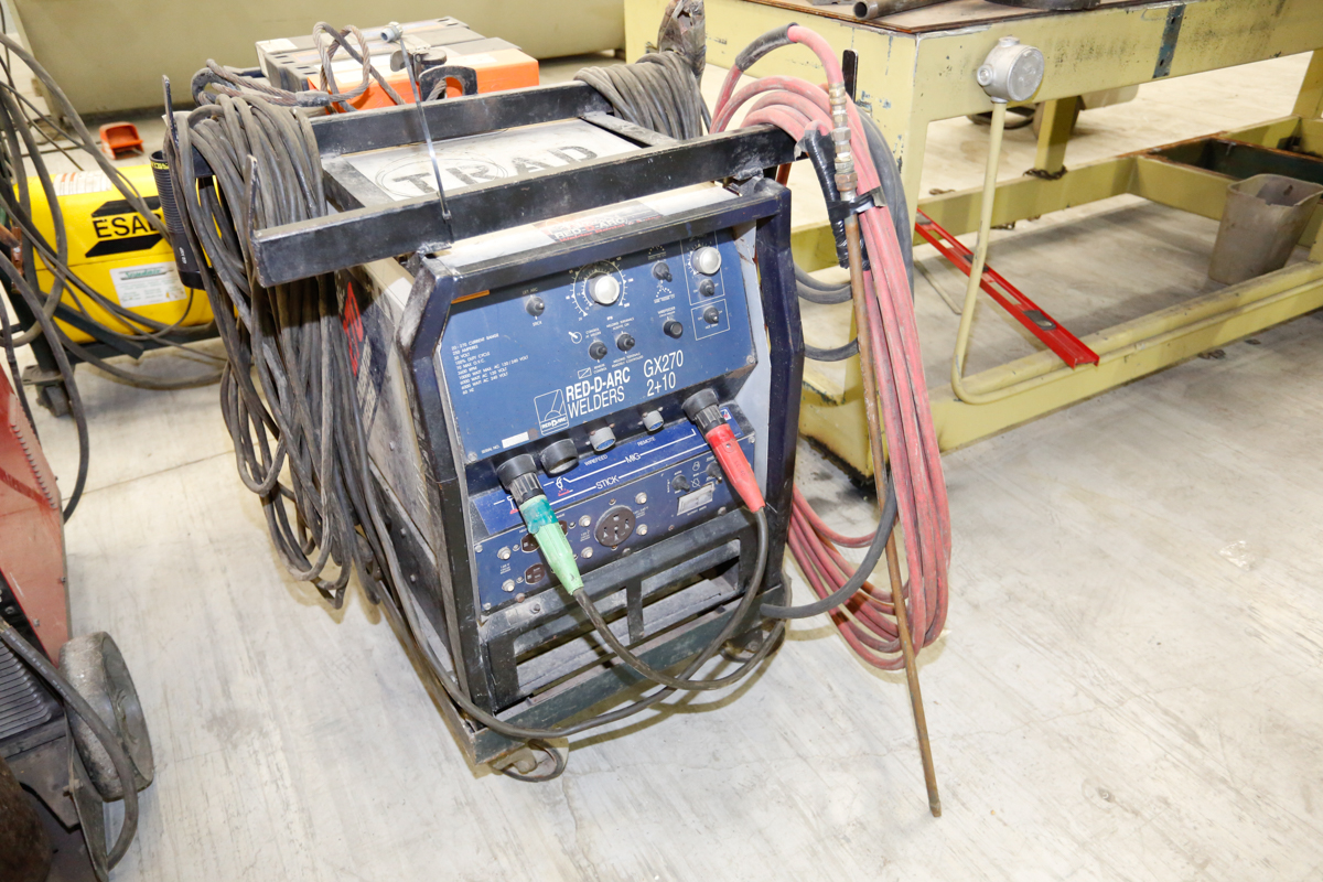 REDDARC GX270 GAS WELDER/GENERATOR