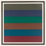 Sol LeWitt. „Horizontal Bands, Colors Superimposed“. 1988