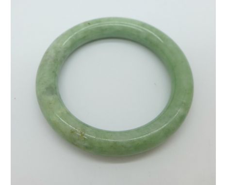 A small jade bangle