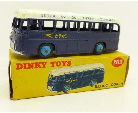 A Dinky 283 B.O.A.C. Coach, boxed