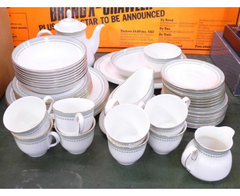 A Royal Doulton Berkshire part tea and dinner service