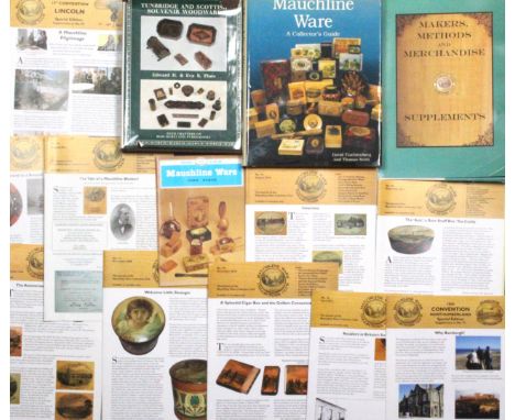 Reference Books _ comprising Trachtenberg (D) and Keith (T) _ Mauchline Ware, 2002, dw Pinto (E.H.) and (Eva R) Tunbridge And
