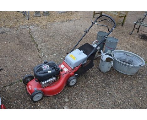 An 'Ibea' self propelled petrol lawn mower model IB-IDEA with Briggs &amp; Stratton 625 series 190cc engine c/w grass box