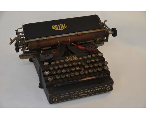 A 'Royal Typewriter Company' typewriter a/f
