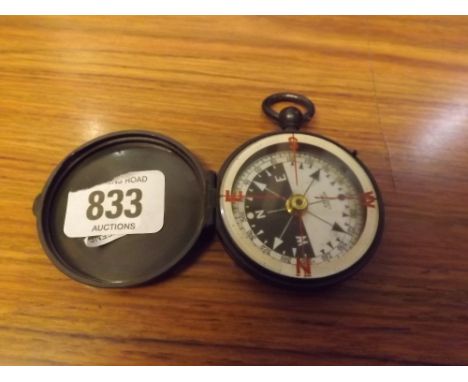 Military marching compass by Cary of London    