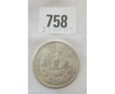 USA silver dollar 1921       