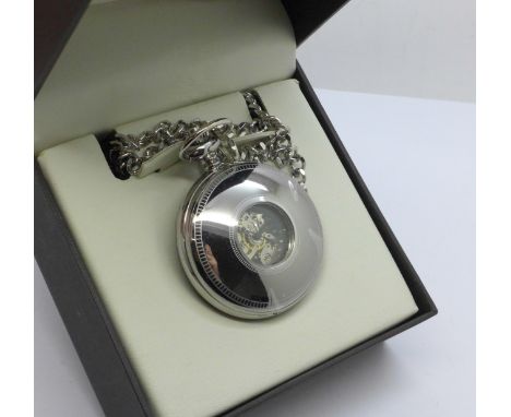 A Rotary pocket watch, with box 