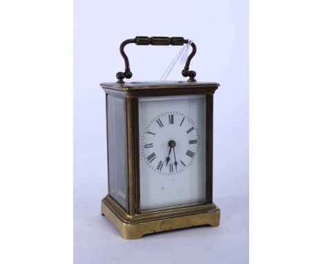 BRASS CARRIAGE CLOCK