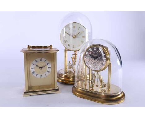 COLLECTION OF 20TH CENTURY COLCKS
including two anniversary colcks, two mantel clocks, and a carriage clock