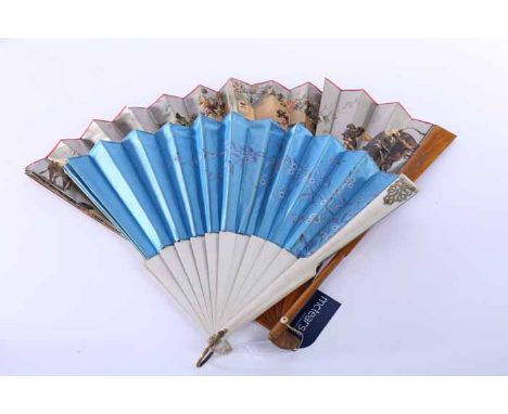 LOT OF COLLECTABLES
comprising two fans, vintage playing cards, small collection of woman's weekly magazines and a bottle wit
