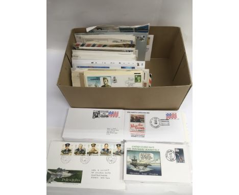 A collection of various interesting First Day Covers etc from around the world including some early 1920s examples.
