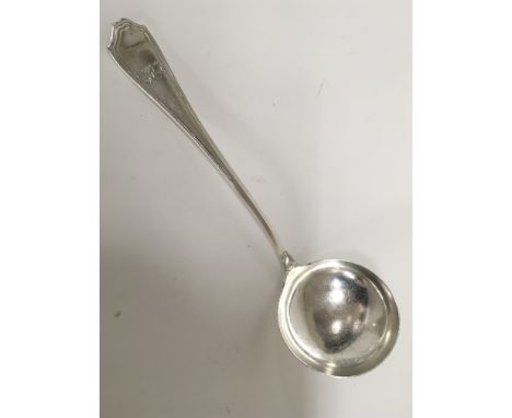 A Sheffield silver ladle, marks for James Dixon and Sons.Over 240g