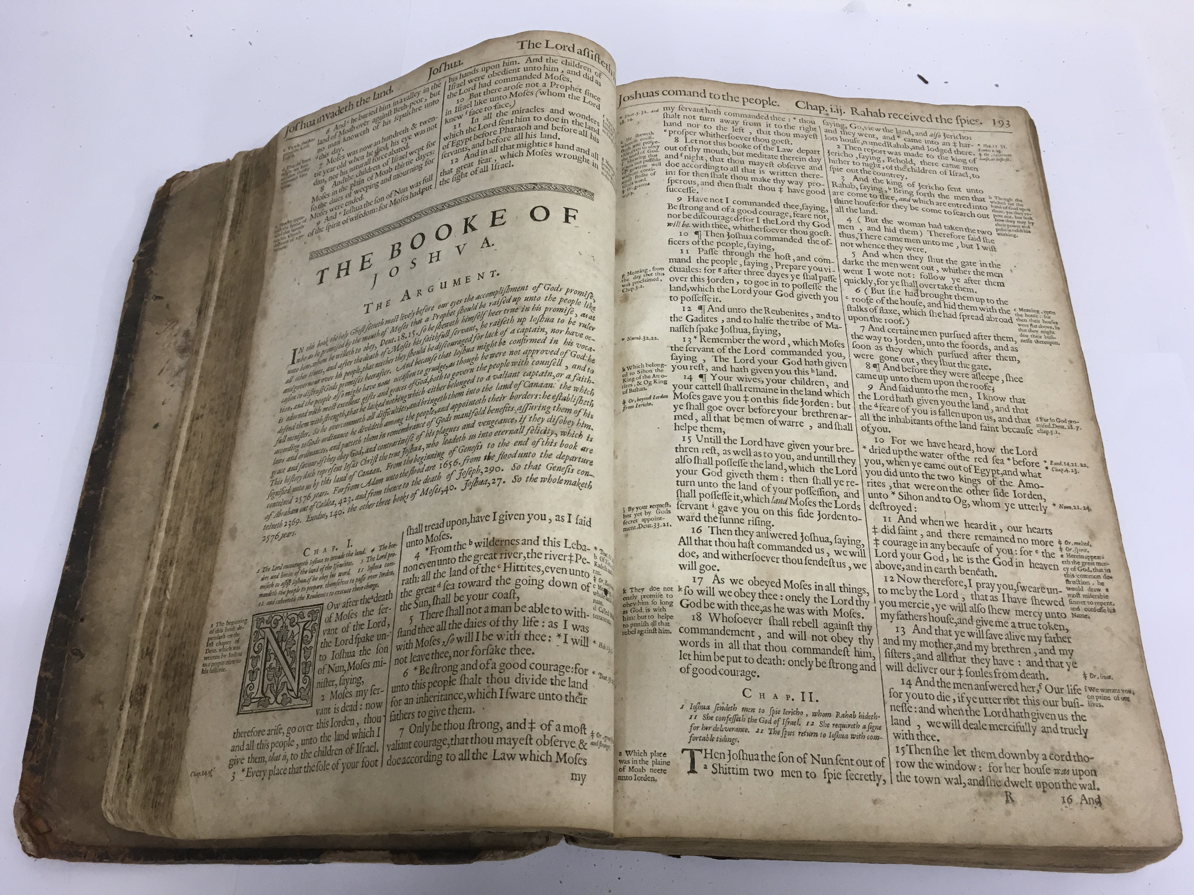 A rare and early 17th century Geneva Bible, circa 1640, printed for