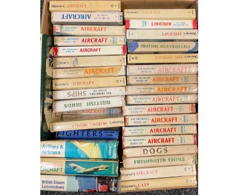 Observer books, various subjects and tittles, some first editions, mostly with dust jackets, etc (1) 
