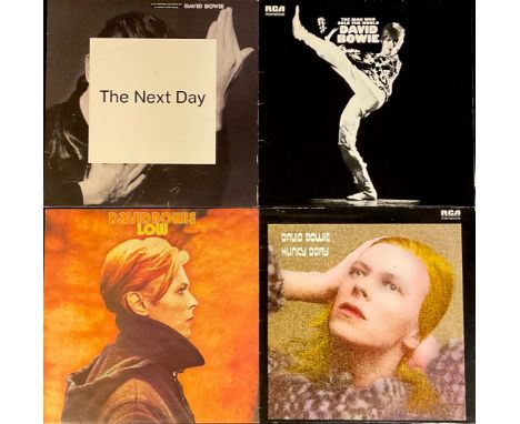 Vinyl Records ? LP?s and 12" singles including David Bowie - The Next Day - 88765 461861; The Man Who Sold The World - INTS 5
