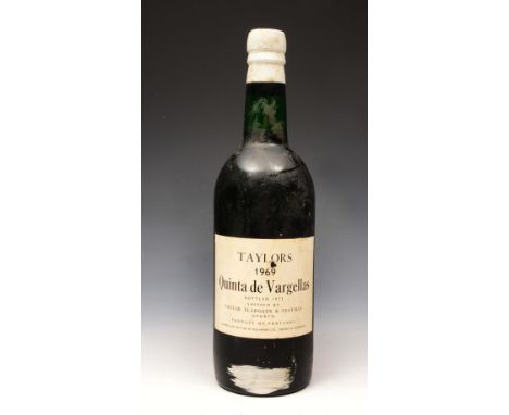 A BOTTLE (75CL) TAYLORS 1969 QUINTA DE VARGELLAS VINTAGE PORT