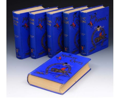 SURTEES, R. Mr. Sponge's Sporting Tour, Handley Cross, Ask, Mamma, etc. Bayntun, 1926. Ill. John Leech. cold. frontis. pict. 
