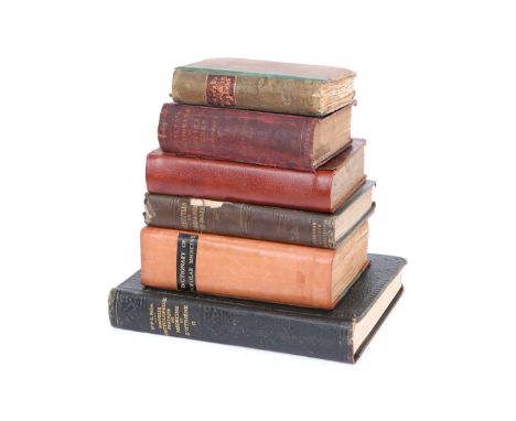Six Antique Medical Books, including Domestic Medicine, William Buchanan 1803; a Manual of Surgery, A Cooper & J Green,  1831