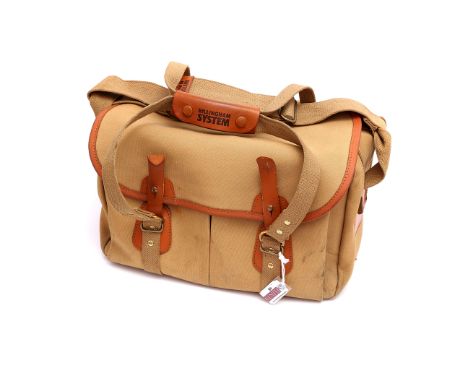 A Medium Billingham Camera Bag, tan in colour