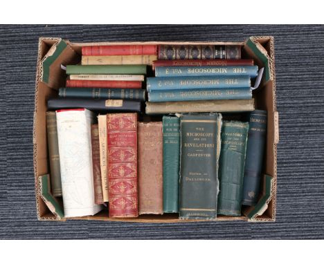 Books On Microscopy, large collection of books on microscopy and microscopes including; Practical Microscopy, Scales, second 