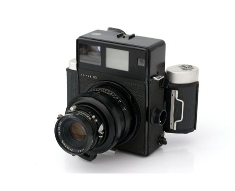 A Mamiya Super 23 Medium Format Rangefinder Camera, with Mamiya-Sekor f/4.7 127mm lens and 6x9 back