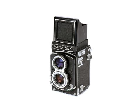 A Minolta Autocord TLR Camera, with Rokkor f/3.5 75mm lens