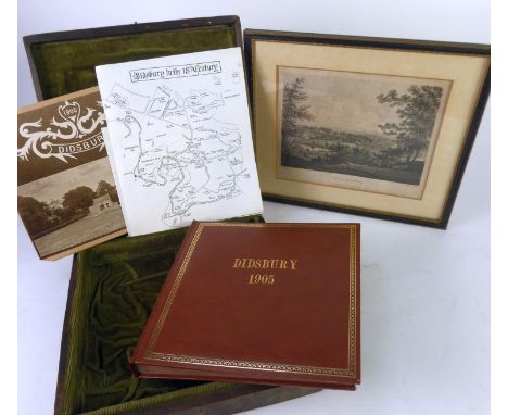 LIMITED EDITION ALBUMS PRODUCED BY MAURICE BALL OF DIDSBURY containing reproductions of photographs taken with his plate came