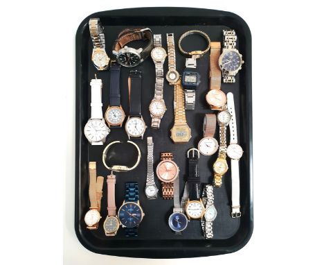 SELECTION OF LADIES AND GENTLEMEN'S WRISTWATCHESincluding Wenger, Sekonda, Lorus, Constant, Accurist, Casio, Fossil, Christin