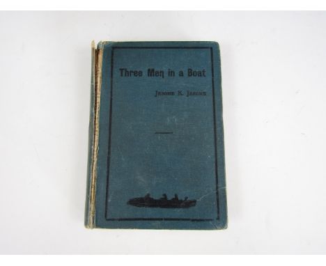 Jerome K Jerome, Three Men in a Boat (to Say Nothing of the Dog), Bristol, J W Arrowsmith, 11 Quay Street, and London, Simkin