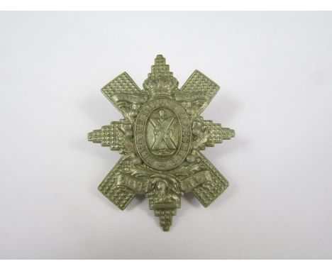 A 5th (Glasgow Highland) Volunteer Battalion the Highland Light Infantry glengarry badge