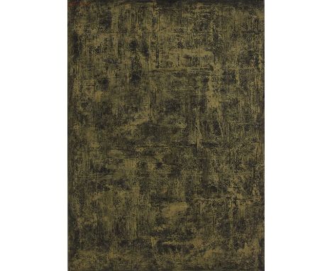 Massoud Arabshahi (Iranian, 1935-2019) Untitled, c.1960 signed u.l., mixed media on card 98 x 69.5cm, unframed  Massoud Arabs