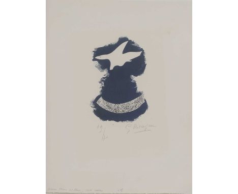 ▴ Georges Braque (French, 1882-1963)'Le Tir à l'Arc', frontispiecelithograph in colours from 'Le Tir à l'Arc', published by L