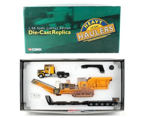 Property of a deceased estate - a Corgi 'Heavy Haulers' 1:50 scale die-cast toy model of a 'Kenworth W925 with King Trailer a