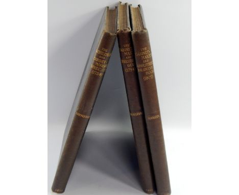 J Munro Bell.  The Furniture Designs of Thomas Chippendale, George Hepplewhite and Thomas Sheraton, first edition, 2 vols, 4t