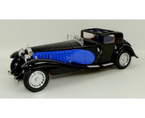 A Bauer 1:18 scale model of a Bugatti Royale Coupe de Ville, mint and boxed.