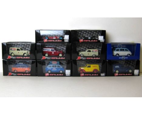 A quantity of Brumm scale models, comprising; a Fiat 600 multipla D 1960, R333-04, a Fiat 600 Multipla 1956, R330, a Fiat 110