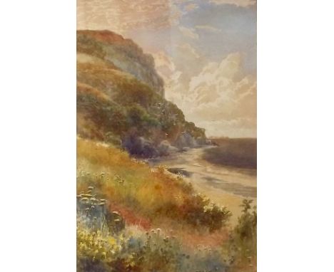 Arthur Stanley Wilkinson (1860-1930): 'Near Carbis Bay', circa 1900, watercolour, signed lower right, 37 by 24.5cm, Ex: Walke