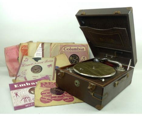 A quantity of 78rpm records including George Formby, Gracie Fields, Ruby Murray, Billy Cotton and his band and Shirley Bassey