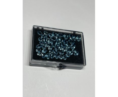 17.37cts Mixed Light Blue Stones