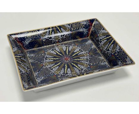 A Christian Dior 2020 Luminaria Catchall Dish, marked verso. (l-19.5cm h-4cm)