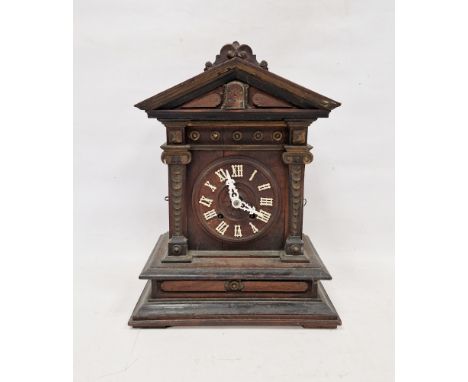 Antique Black Forest mantel cuckoo clock, 43cm  Condition Report Request: Additional pictures. 