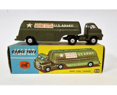 Corgi Major Toys 1134 Bedford US Army Fuel Tanker, boxed