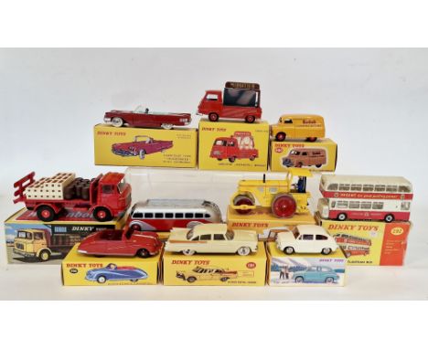 Quantity of Dinky Mattel modern boxed diecast model vehicles&nbsp;to include 111 Triumph TR2 Sports, 520 Fiat 600D, 830 Roule