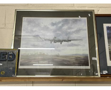 Michael Rondot, Shackleton Patrols End, coloured print, signed in pencil and numbered 6/50