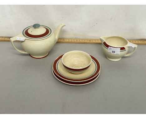 Susie Cooper part tea service