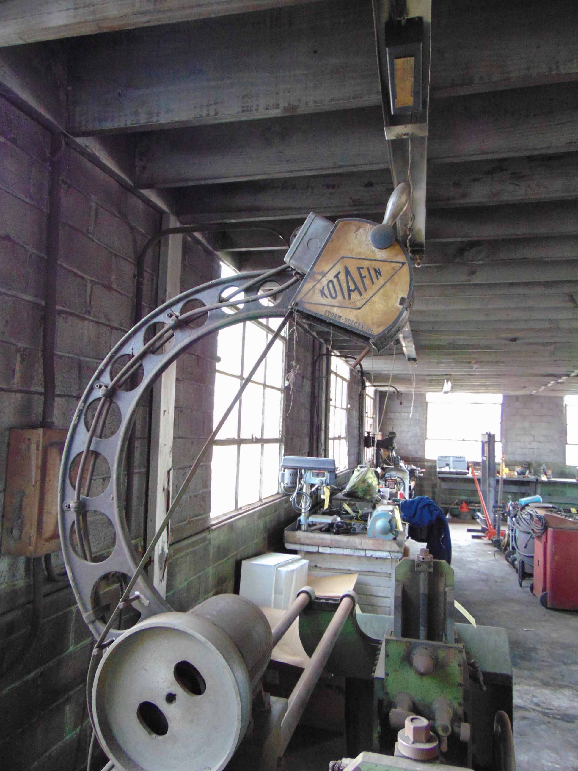 { Group of lots 46, 47 } } } CRANKSHAFT WELDER & POLISHER, STORM