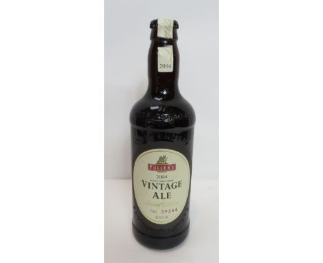 A limited edition bottle of Fuller's vintage ale, numbered 59544